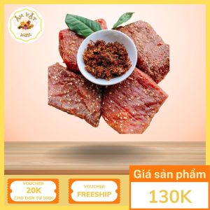 Khô Bò Phơi Nắng – Đậm Vị Tự Nhiên, Không Hóa Chất
