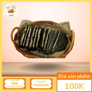 Rong Biển Cuộn Hạt Dinh Dưỡng – Món Ăn Vặt Healthy Giàu Năng Lượng