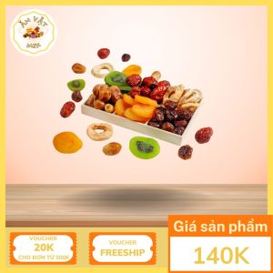 Hạt Dinh Dưỡng Mix Hoa Quả Sấy 1kg – Bổ Sung Vitamin & Chất Xơ Mỗi Ngày