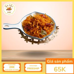 Khô Gà Sả Ớt Lá Chanh Gói 200g Tiện Lợi – KG02