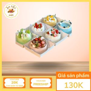 Bánh Su Kem Nhân Hoa Quả – Ngọt Mát, Tươi Mới Từng Miếng
