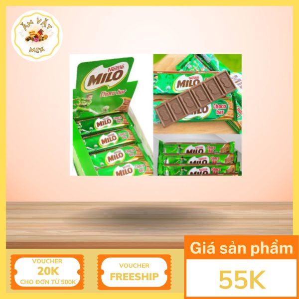 Thanh năng lượng milo-nạp năng lượng tiếp bước đường dài