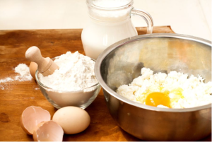 nguyên liệu làm bánh su kem
