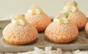 thành quả bánh su kem