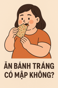 ăn bánh tráng có bị mập hay không