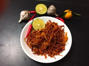 bầu ăn khô bò được không